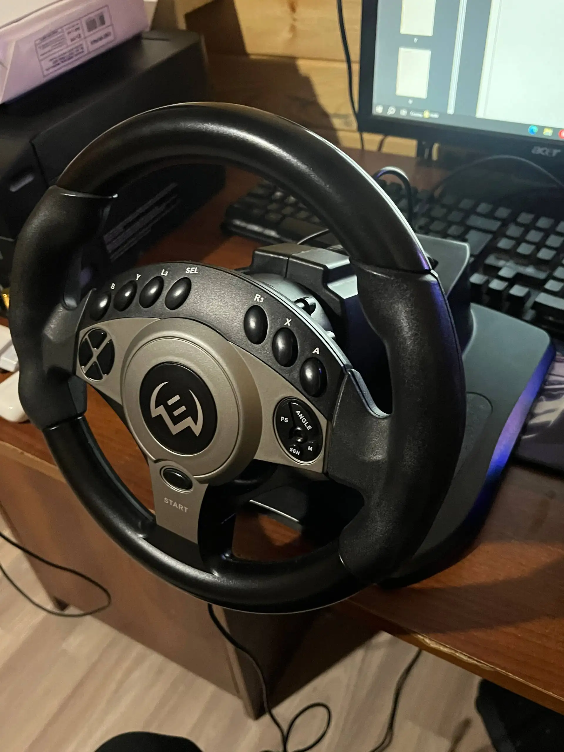 Руль SWEN GS-W750 900 градусов - Геймпад/Руль (Электроника) в Чита