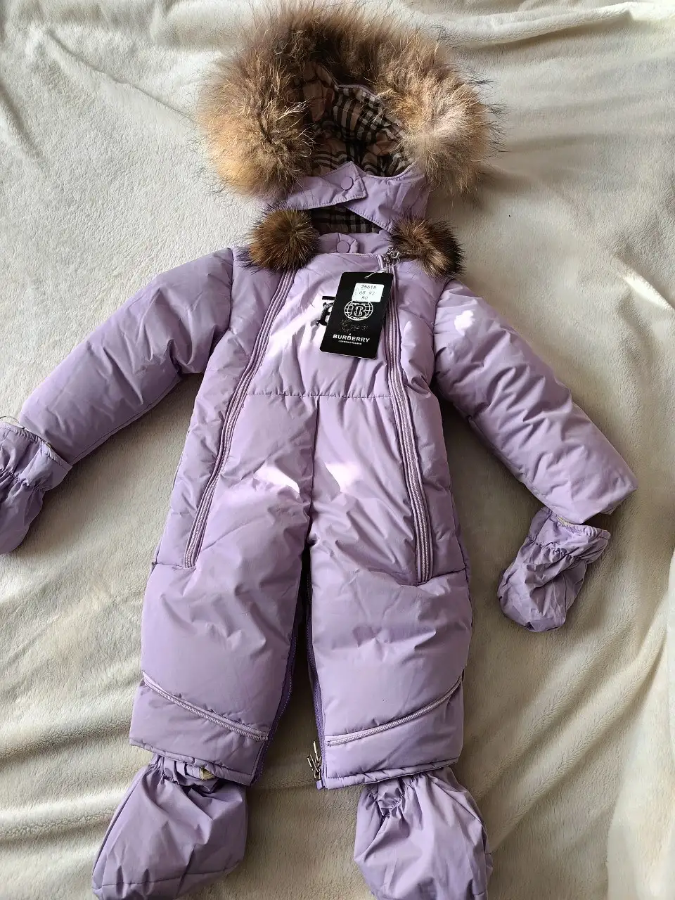 Детский зимний комбинезон-трансформер на рост 80 см - Одежда для детей (Товары для детей) в Чита