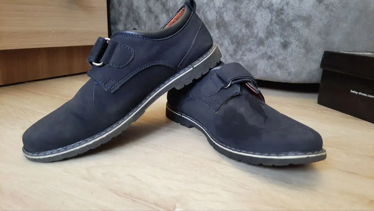 Туфли для мальчика р35 замшевые - Детская обувь (Одежда) в Чита