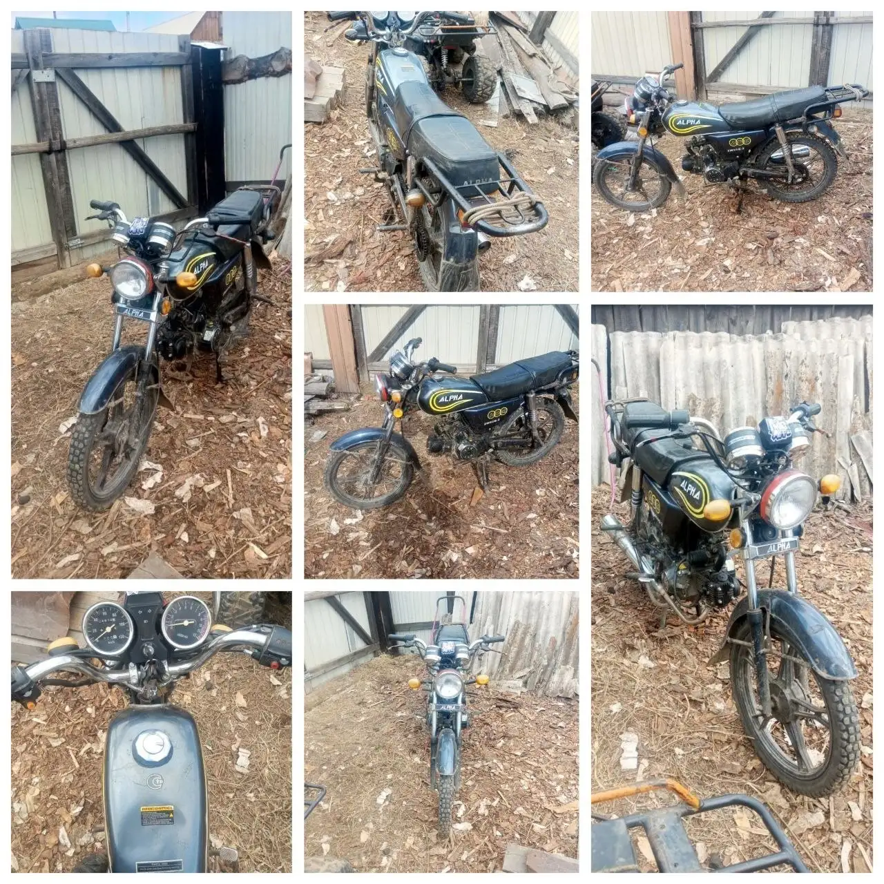 Продам мотоцикл Альфа в хорошем состоянии - Мотоциклы (Авто) в Чита