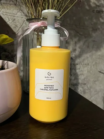 Продам молочко для тела Geltek с запахом попкорна - Красота и здоровье в Казань
