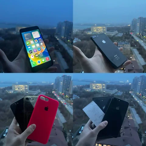 iPhone 8 Plus 64GB с разбитым дисплеем - Электроника в Казань