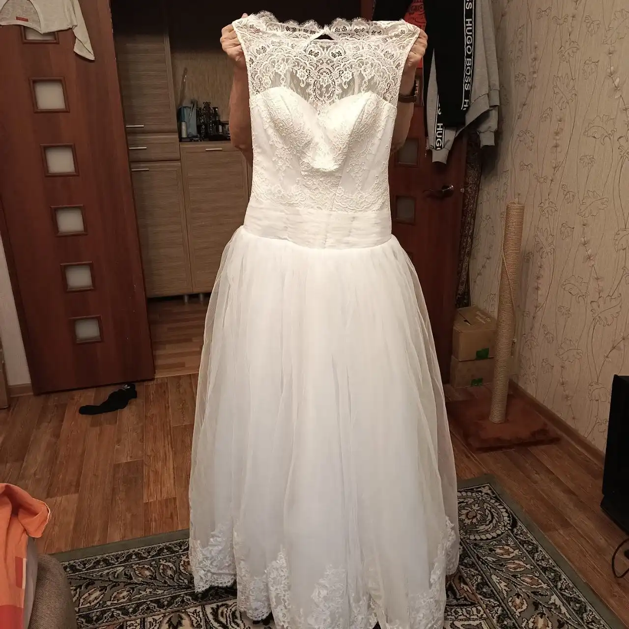 Свадебное платье размер 44-46