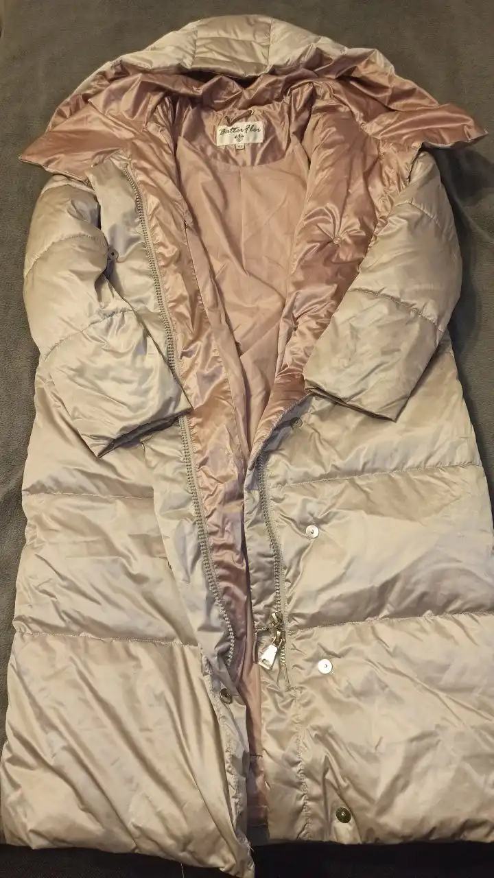 Тёплый пуховик на холодную зиму