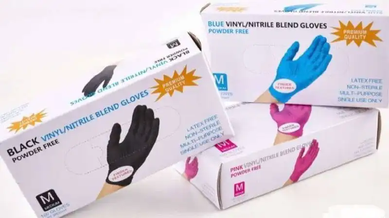 Продажа перчаток винил/нитрил в Казани