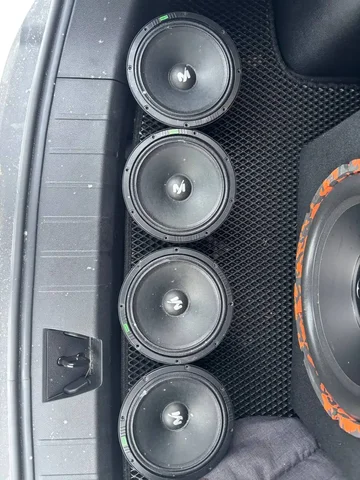 Активный сабвуфер DL Audio Piranha 12A SE и динамики Deaf Bonce Machete MM-60F - частное объявление в Казань