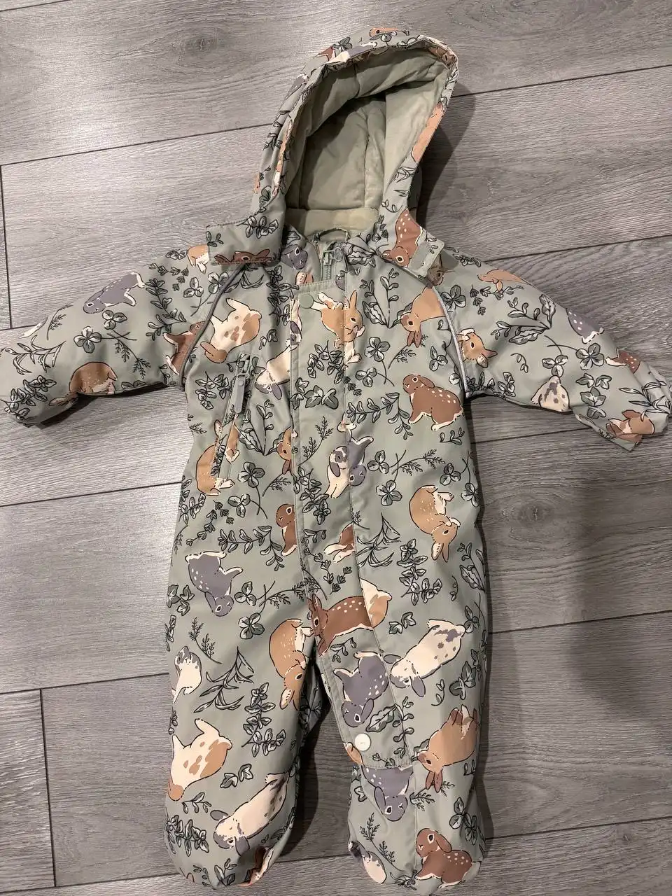 Демисезонный комбинезон для ребенка рост 68-74