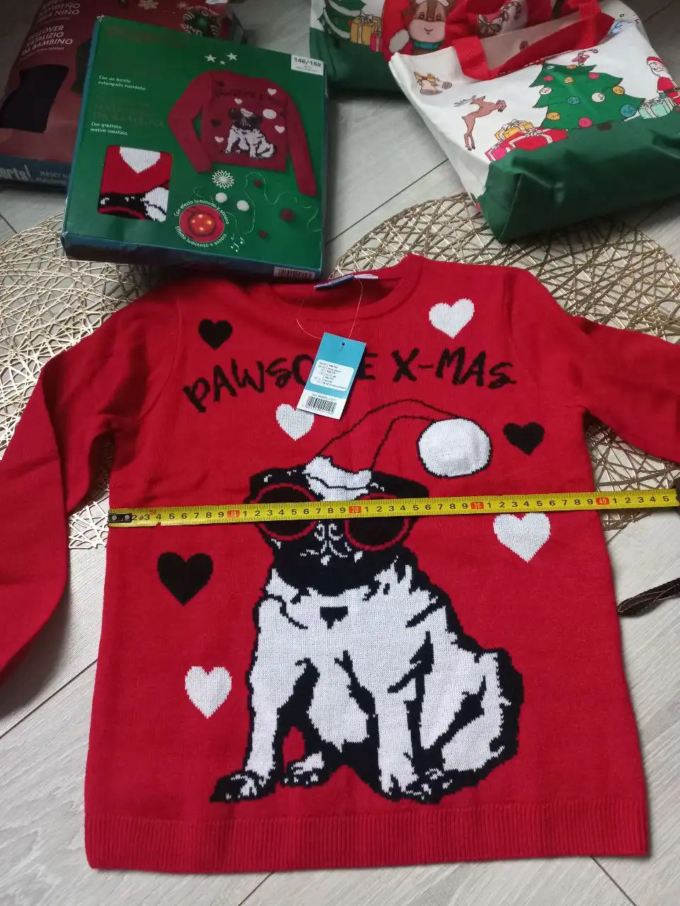 Новый свитер для роста 134-140 см