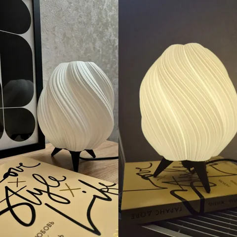 Настольная лампа с лампочкой 11Вт теплого света - Инструменты в Казань