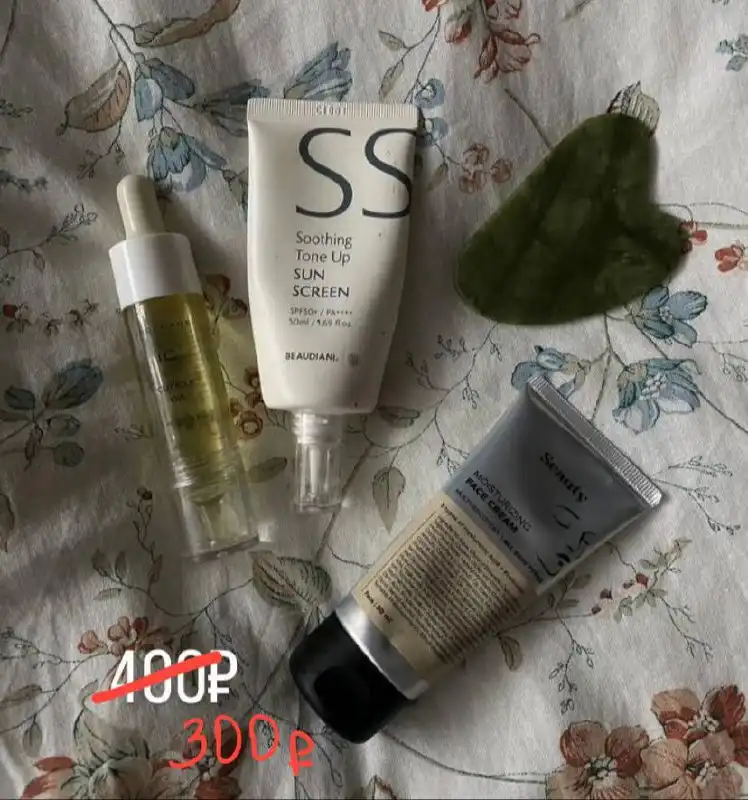 Остатки косметики