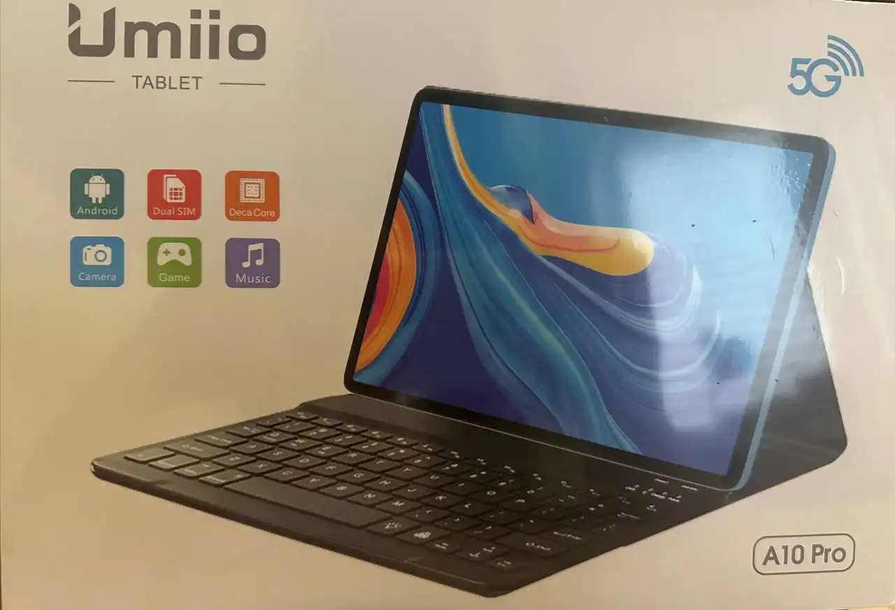 Новый планшет Umiio с клавиатурой и стилусом