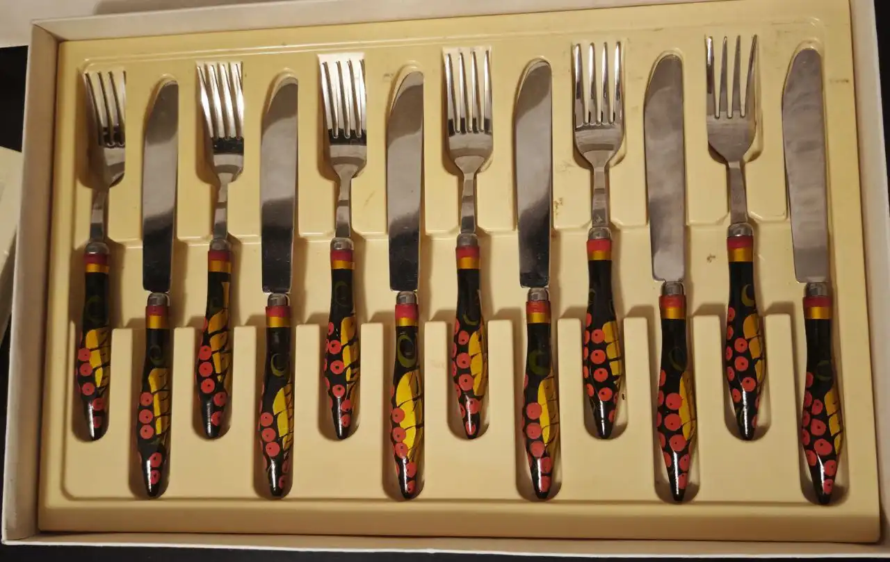 Столовый набор «Рассвет» 1997 г. (АО «Труд», Вача) - Посуда и кухонная утварь (Для дома и дачи) в Казань