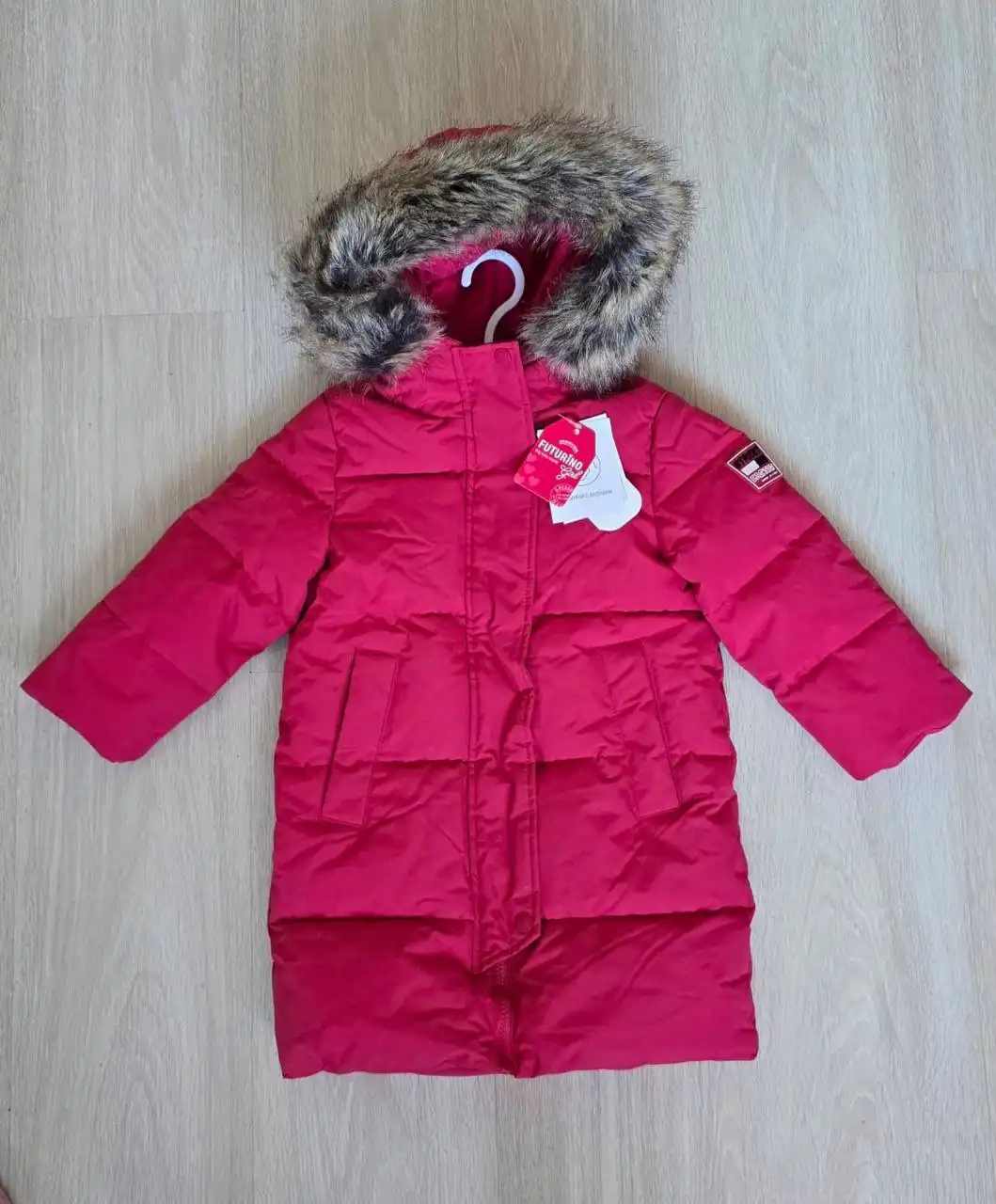 Зимняя удлиненная куртка на девочку - Детская одежда (Одежда) в Казань