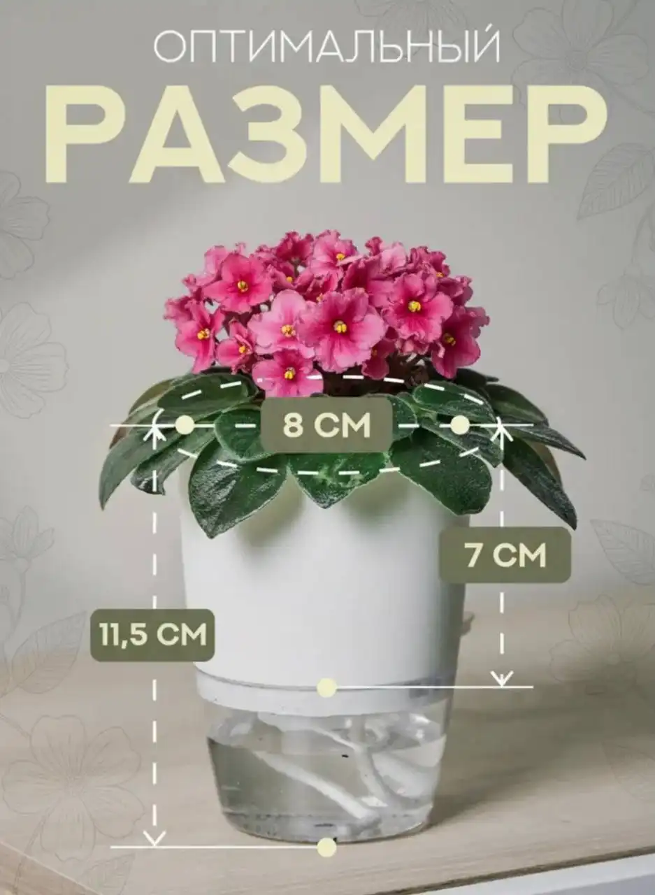 Кашпо для фитильного полива, 5 шт - Садоводство (Для дома и дачи) в Казань