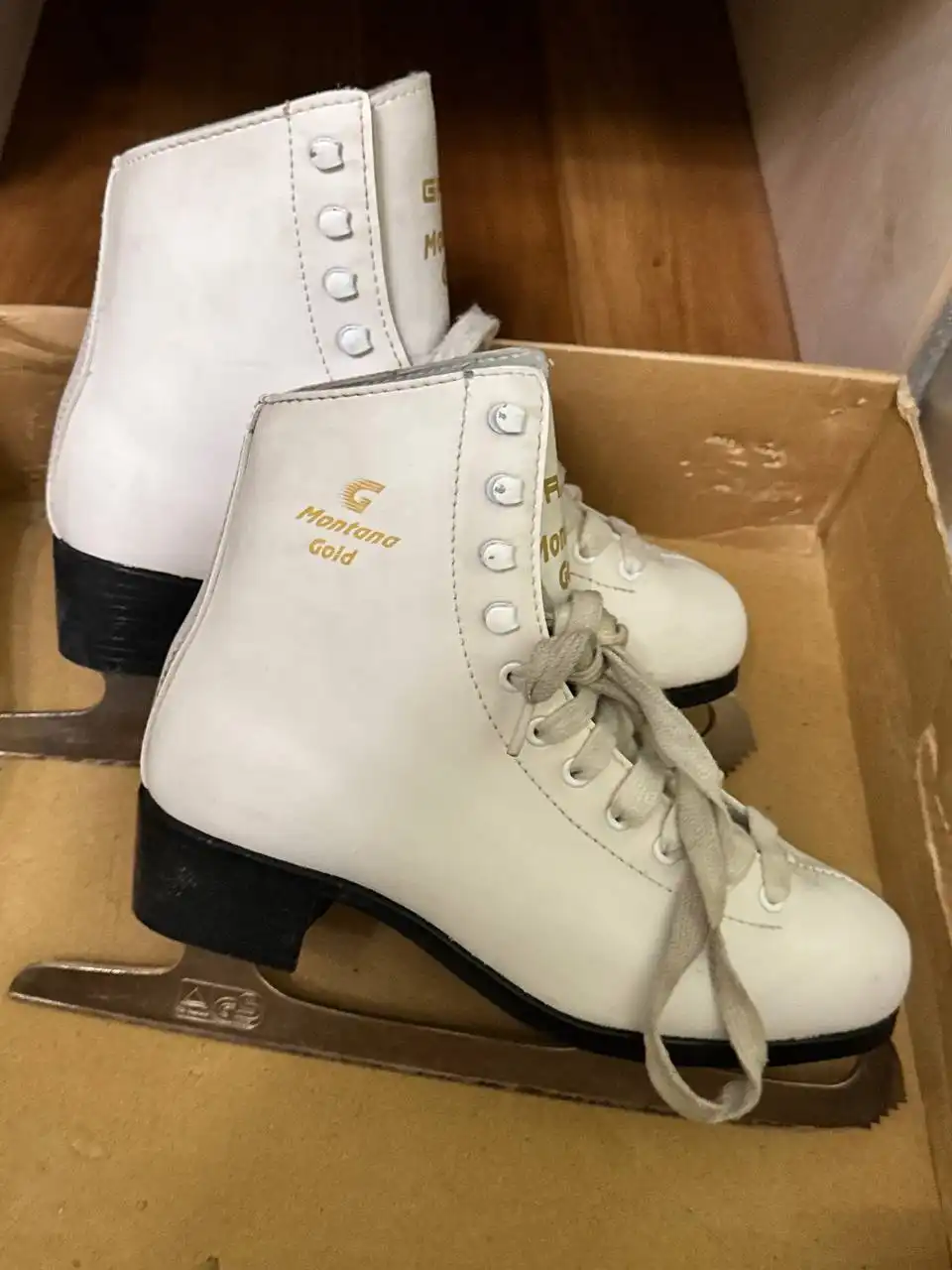 Продам коньки Graf Montana Gold размер 37 - Коньки (Хобби и отдых) в Казань