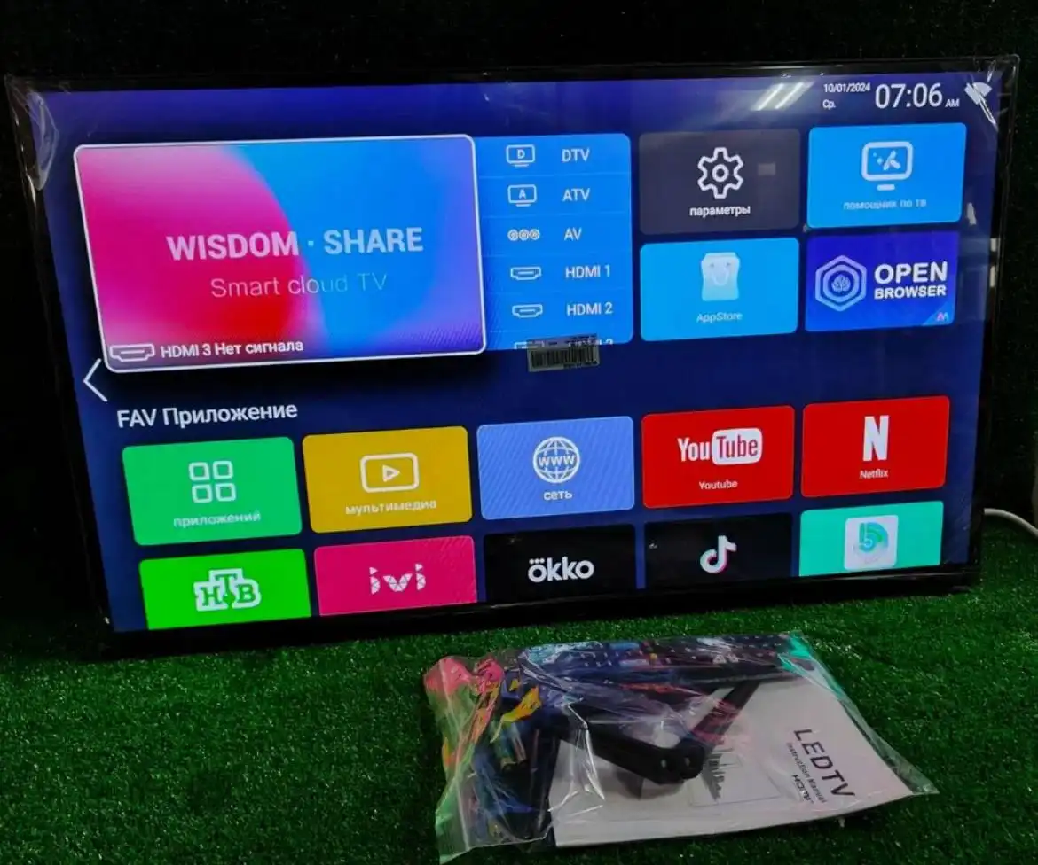 Продам телевизор на Android 14 - Телевизоры (Электроника) в Казань