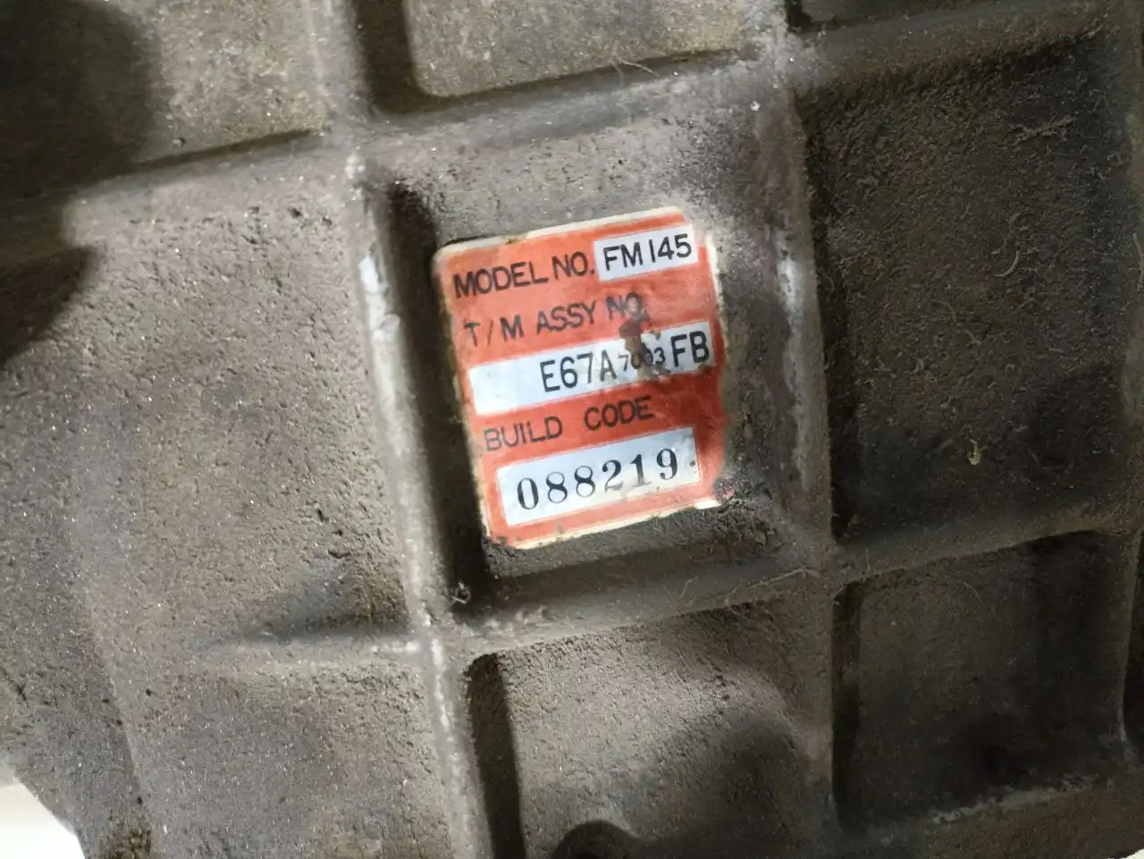 МКПП 5 ст. от Ford Bronco 2 на запчасти или под ремонт - Трансмиссия (Запчасти) в Екатеринбург