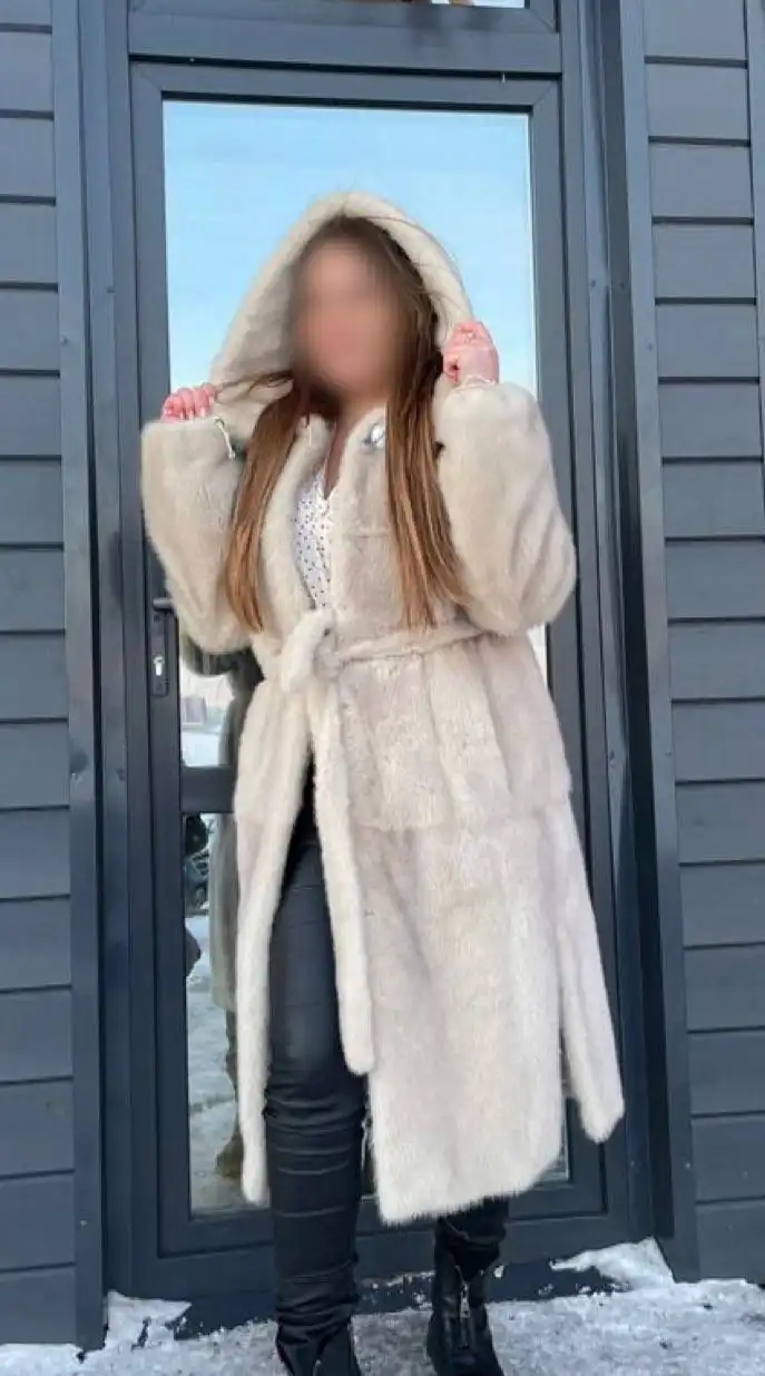 Норковая шуба BARS размер 44 (S/M) - Верхняя одежда (Одежда) в Казань