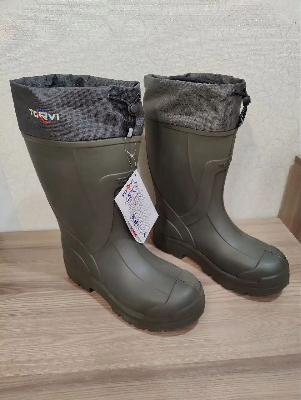 Зимние сапоги TORVI -45°С 44 размера с запасными вкладышами - Обувь (Одежда) в Казань