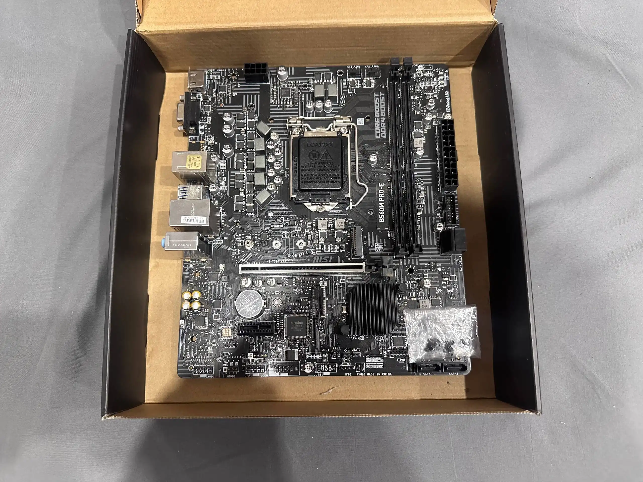 Материнская плата MSI B560M PRO-E - Компьютерные комплектующие (Электроника) в Казань