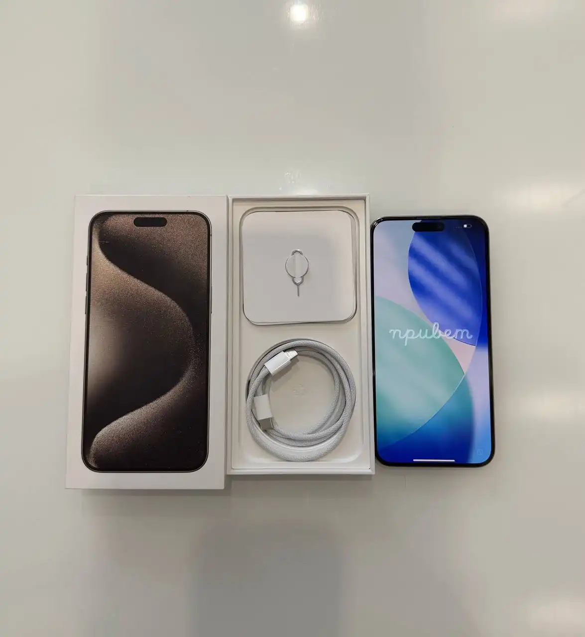 Айфон 15 Pro Max 256gb в идеальном состоянии - Смартфоны (Электроника) в Казань