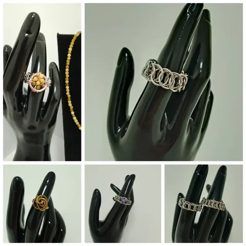 Эксклюзивные кольца ручной работы из стали, серебра, позолоты - Подарки в Казань