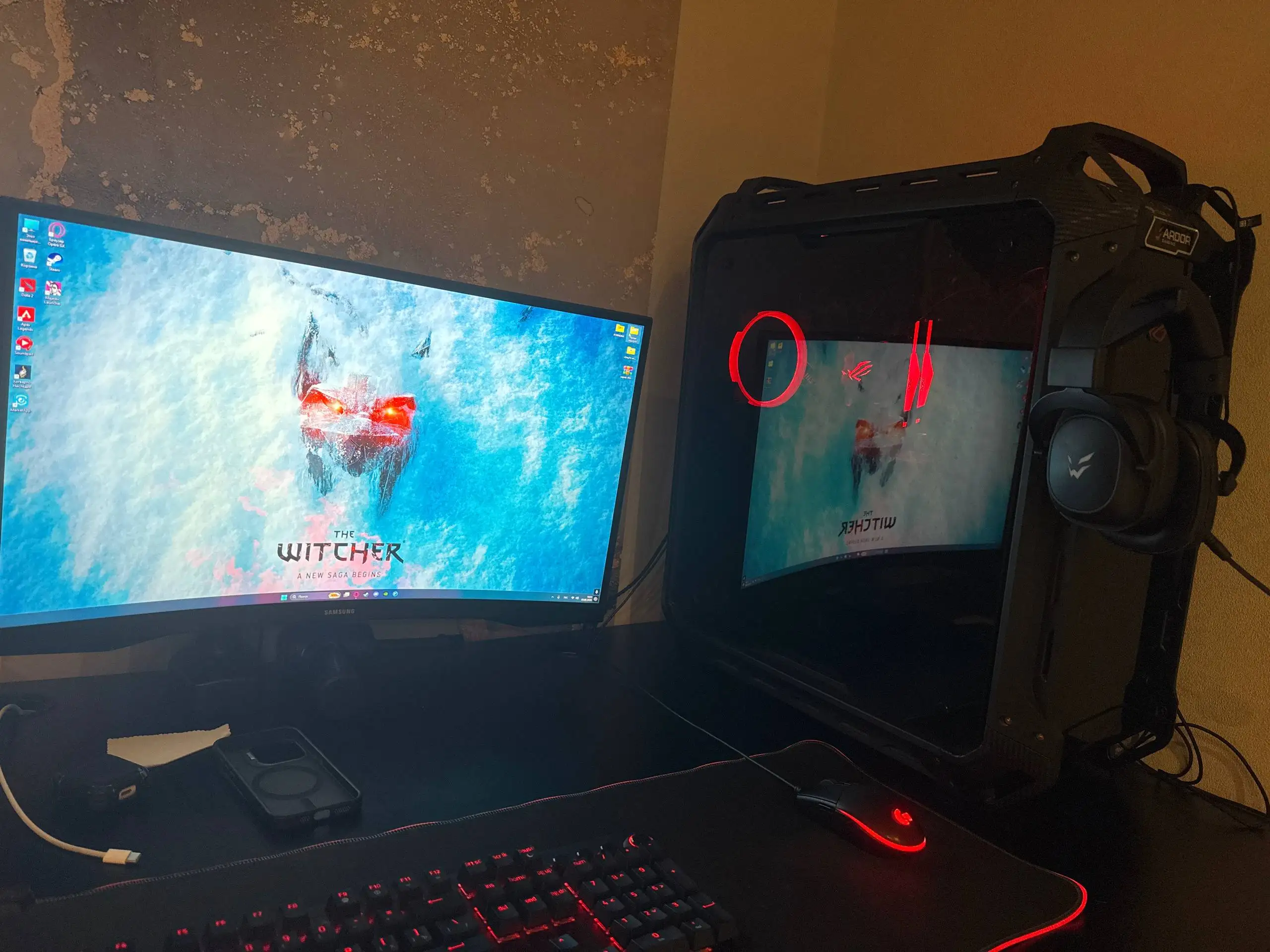 Продажа мощного игрового ПК с комплектующими - Компьютеры и комплектующие (Электроника) в Казань