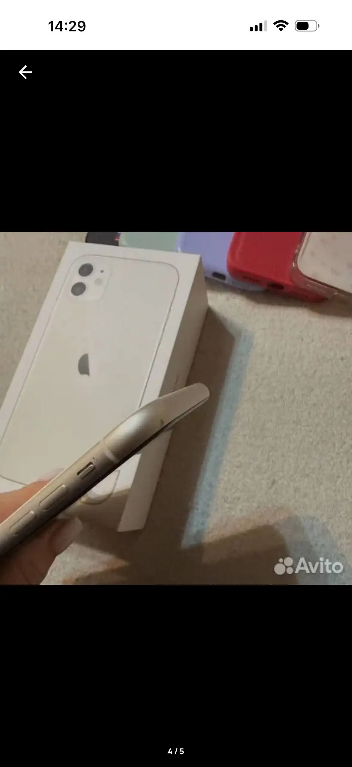 iPhone 11 64 ГБ с аккумулятором 76% - Смартфоны (Электроника) в Казань