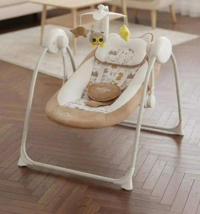 Электронные качели шезлонг Indigo star - Качели и шезлонги (Товары для детей) в Казань