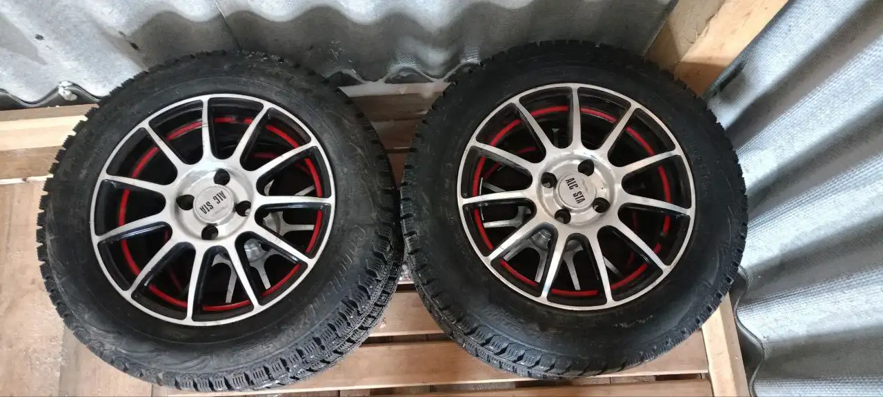 Продаётся зимняя резина с литыми дисками Cordiant Snow Cross 185/65 R15 - Шины и диски (Авто) в Казань