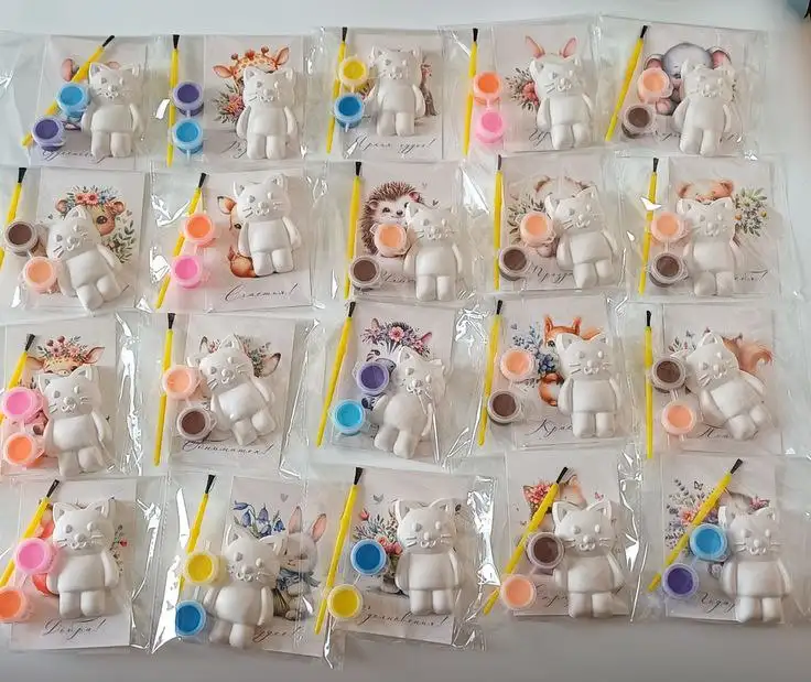 Детские 3D раскраски-магниты для садика на день рождения - Развивающие игрушки (Товары для детей) в Казань