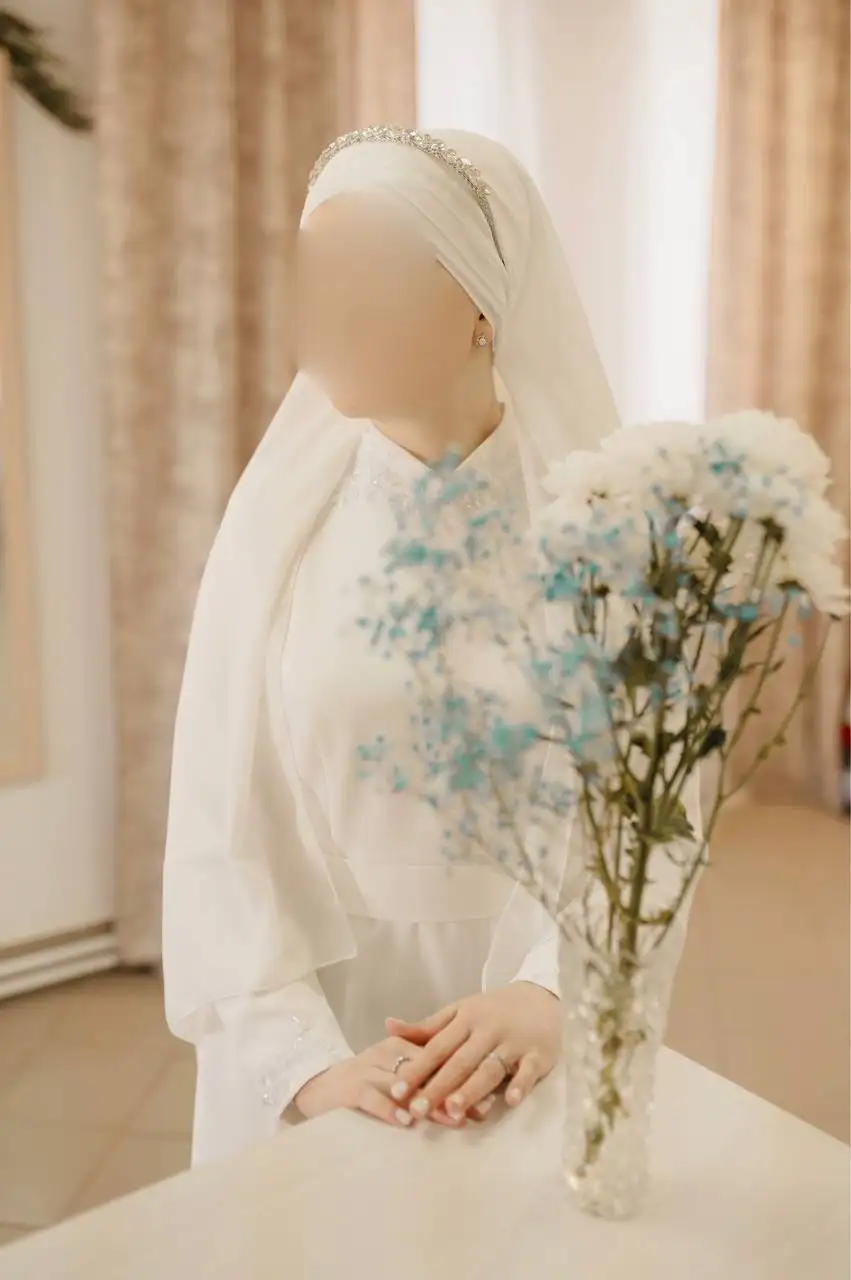 Продам платье для никаха с аксессуарами - Свадебная одежда (Одежда) в Казань