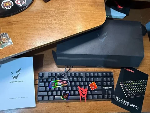 Новая игровая клавиатура Ardor gaming blade pro - Компьютерные периферийные устройства в Казань