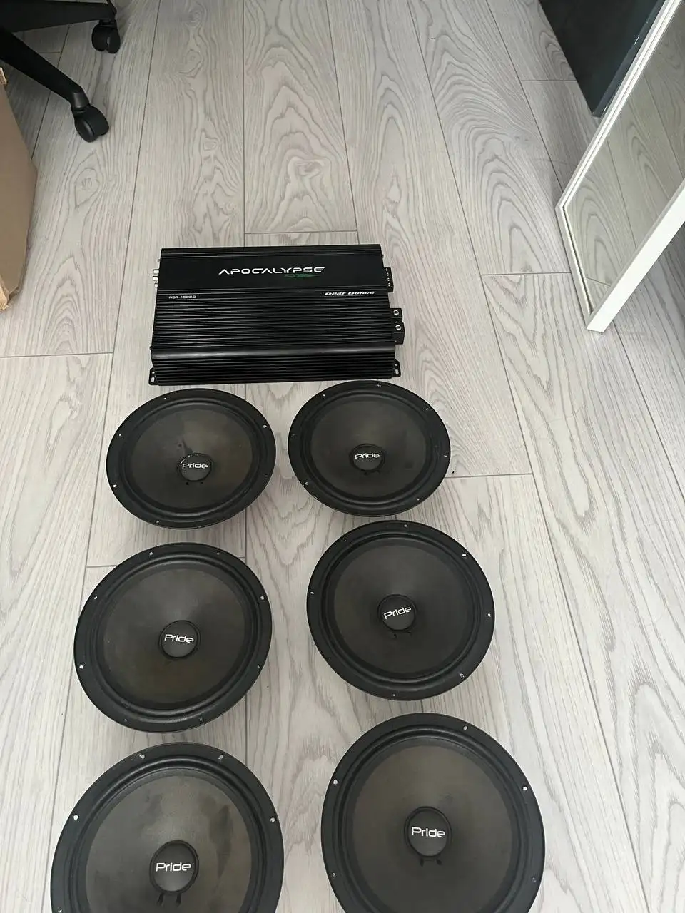 Усилитель 1500.2 и динамики Pride Ruby Air 8 V2 - Аудиотехника (Электроника) в Казань