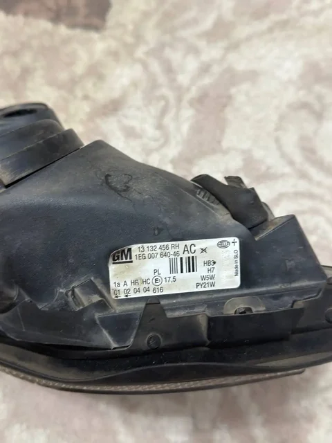 Фара от Opel Astra G оригинал - Инжектор в Казань