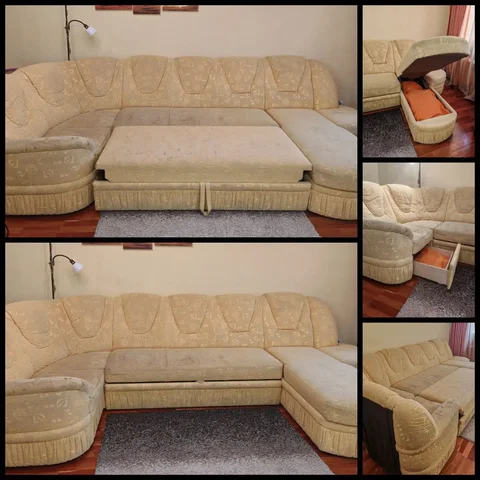 Модульный диван 3,5 метра - Растения в Казань