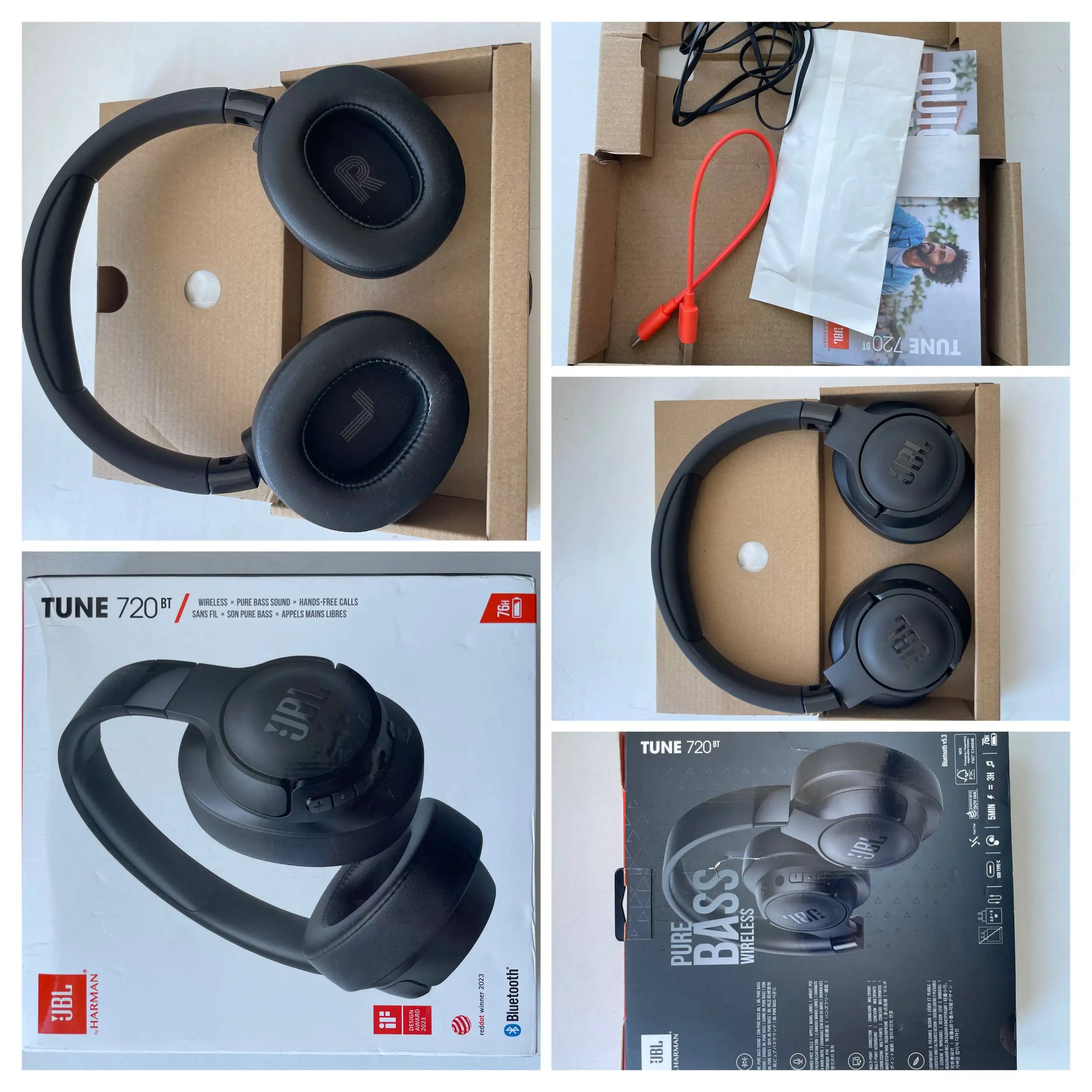 Наушники беспроводные новые с поврежденной коробкой - Наушники (Электроника) в Казань