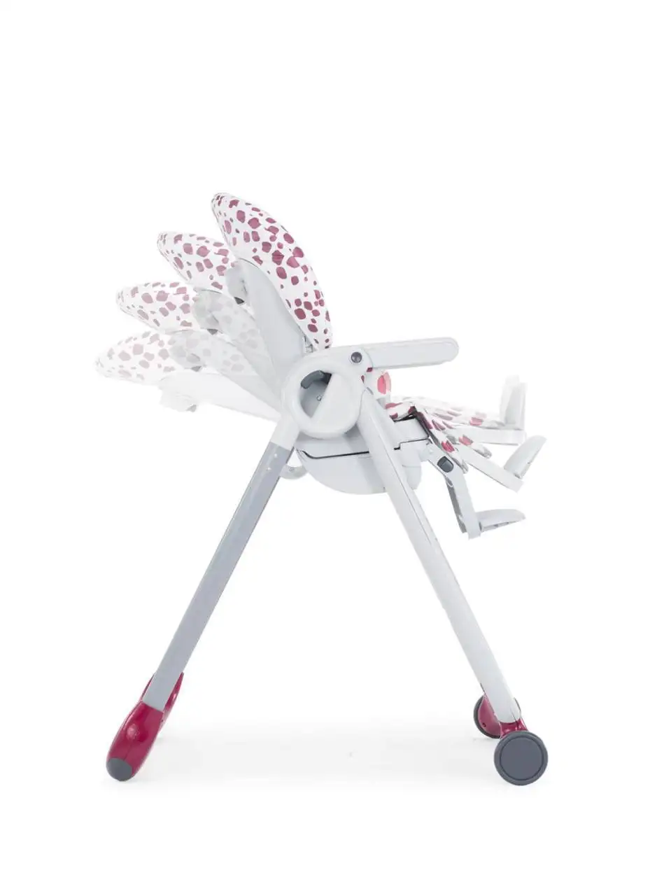 Стульчик для кормления Chicco Polly Progres5 красный б/у - Детская мебель (Товары для детей) в Казань