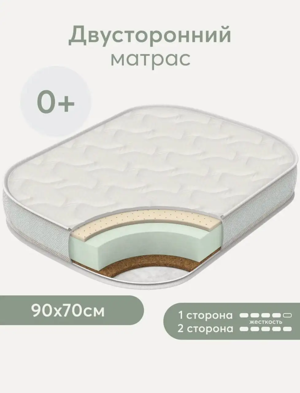 Продажа кровати с матрасом Happy baby - Детская мебель (Товары для детей) в Казань