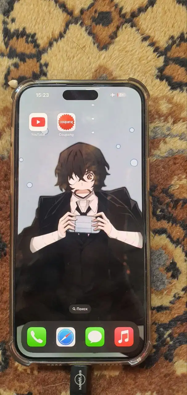 Смартфон из Кореи с защитным стеклом и чехлом - Смартфоны (Электроника) в Казань