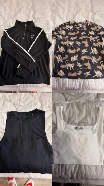 Женская одежда пакетом с курткой демисезонной - Футболки/поло в Казань