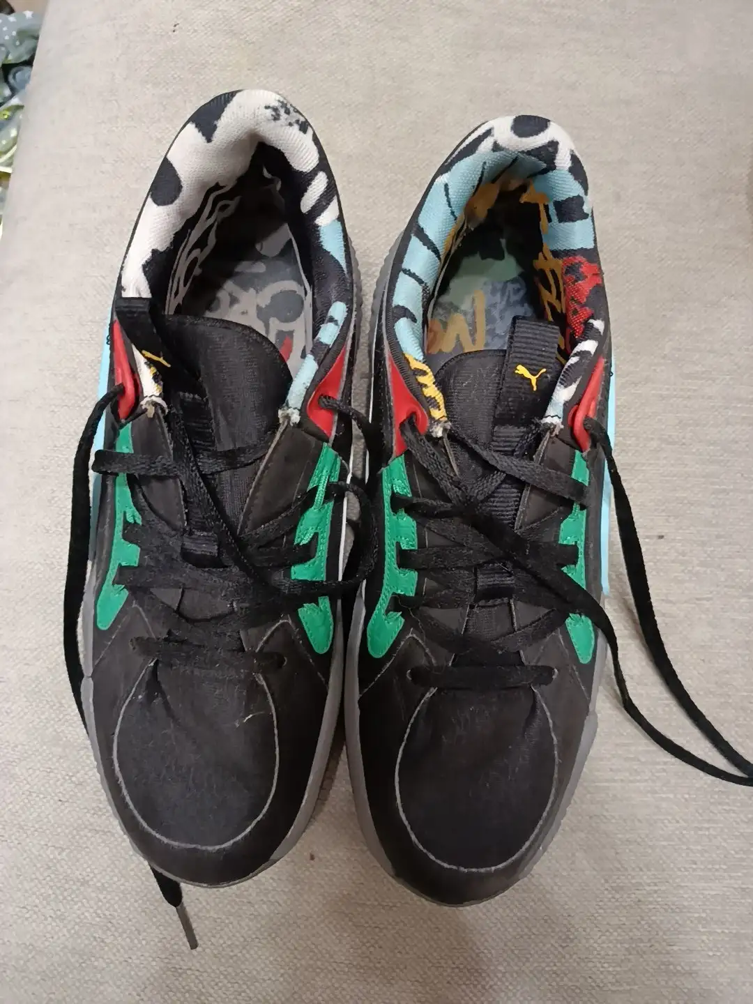 Продажа баскетбольных кроссовок Puma Court Rider Chaos Block Party 44 размера - Обувь (Одежда) в Казань