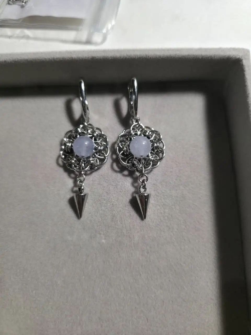 Сережки с натуральным камнем - Бижутерия (Барахолка) в Казань