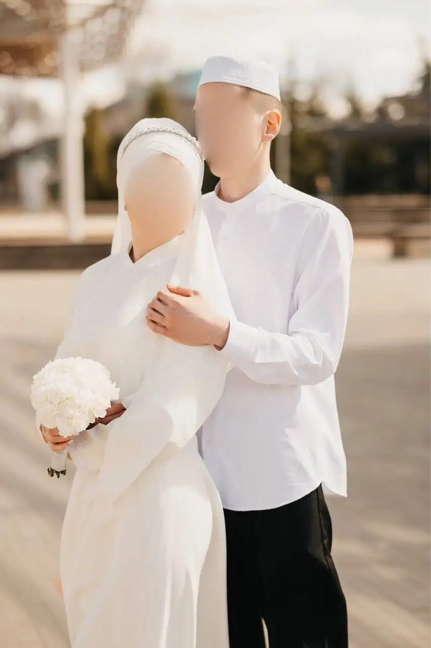 Платье для никаха с украшениями - Свадебная одежда (Одежда) в Казань