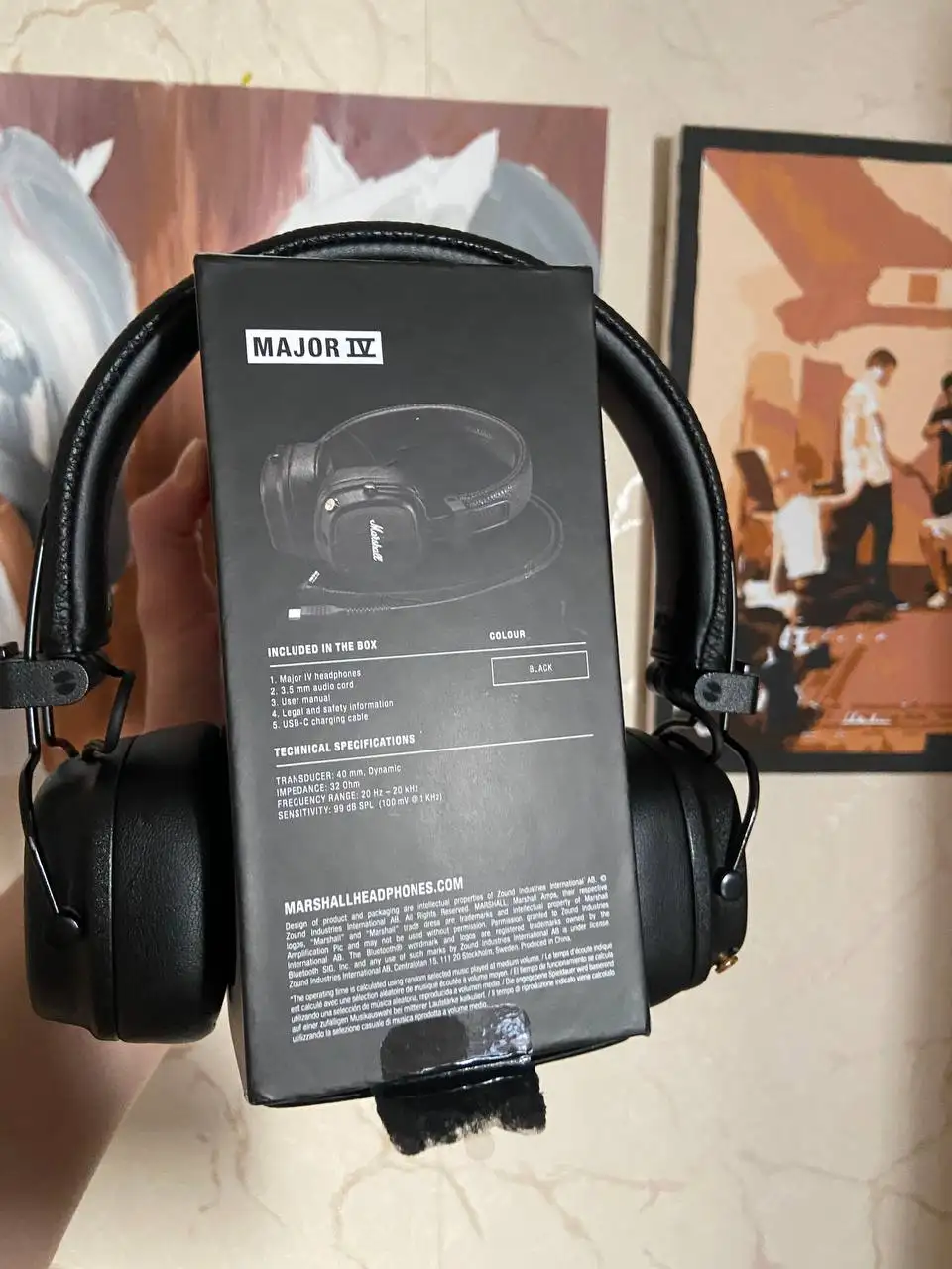 Наушники Marshall Major 4 - Аудиотехника (Электроника) в Казань