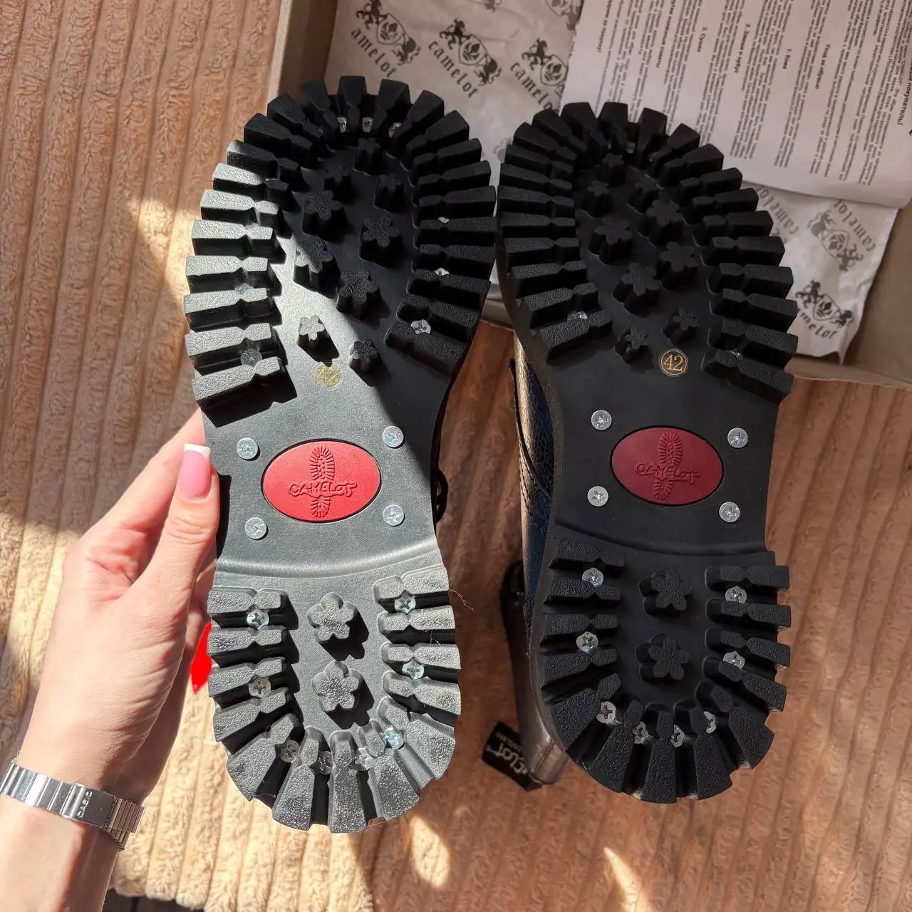 Новые ботинки Camelot 42 размера - Обувь (Одежда) в Казань