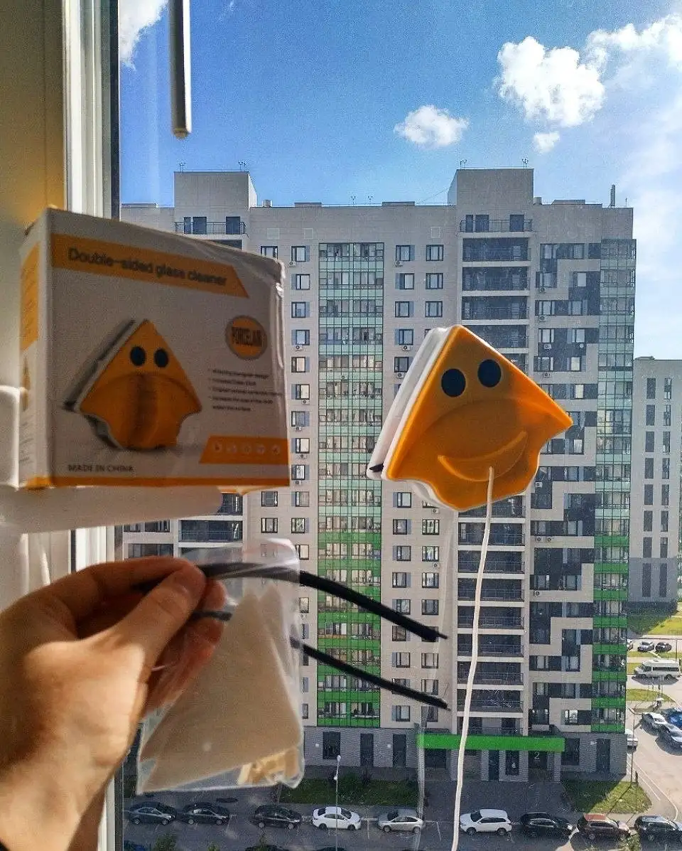 Магнитная щётка для мойки окон - Инвентарь для уборки (Для дома и дачи) в Казань