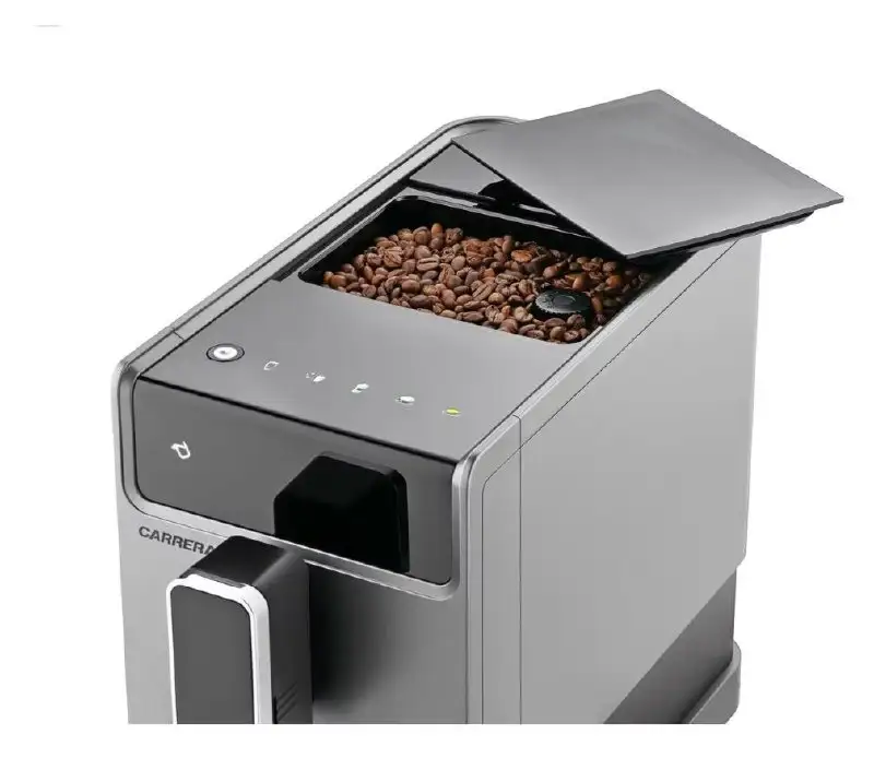 Кофемашина Carrera CRC657 серая автоматическая с вспенивателем молока - Кофемашины (Электроника) в Казань