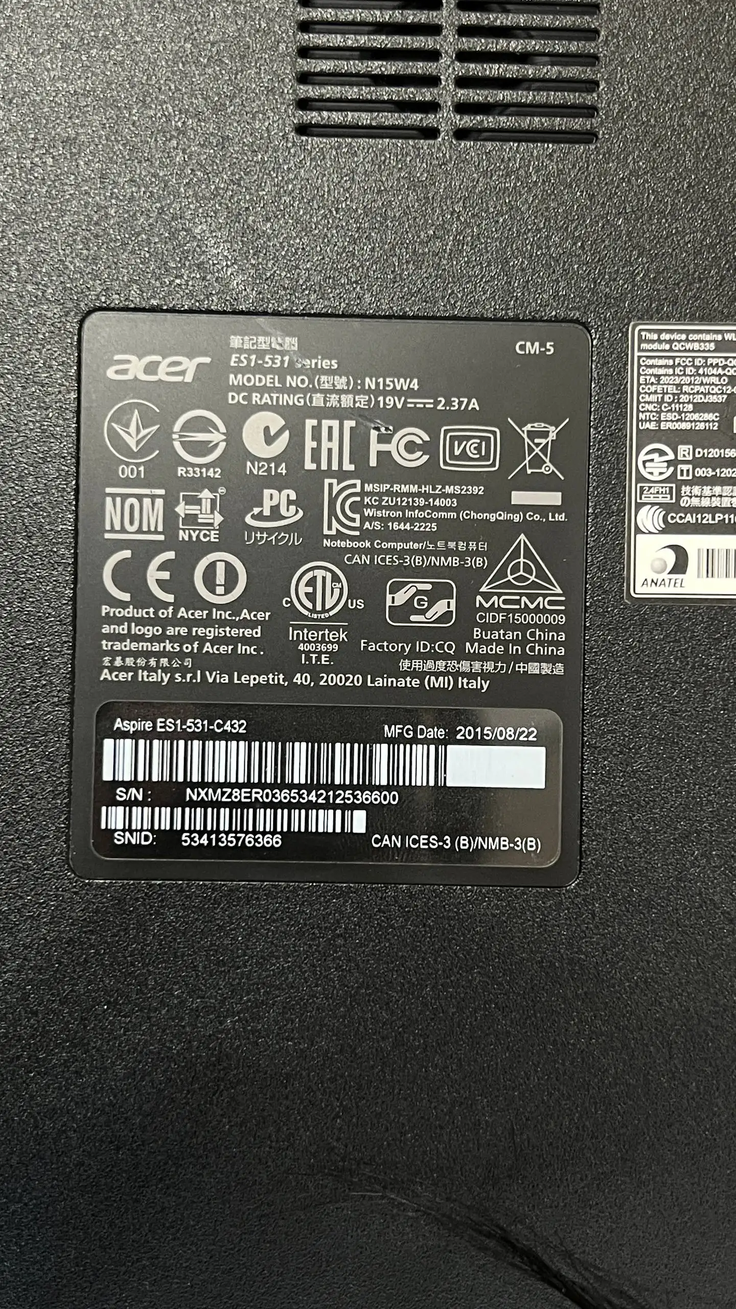 Продам рабочий ноутбук б/у - Ноутбуки (Электроника) в Казань