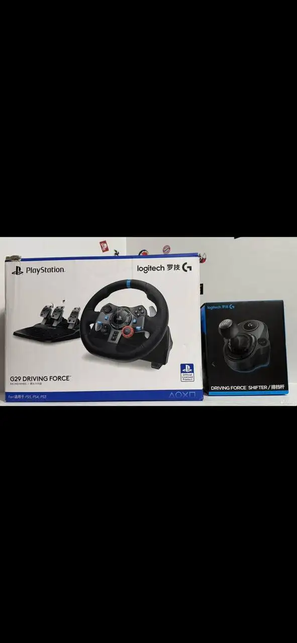 Продам игровой руль Logitech G29 с кпп - Игровые аксессуары (Электроника) в Казань